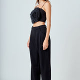 Organza Flower Top