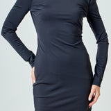 Jersey Open Back Mini Dress