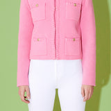 Braided Knit Jacket