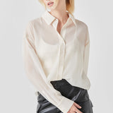 Organza Oversized Shirt