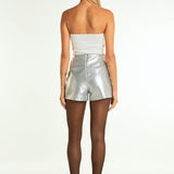 Silver Outpocket Shorts