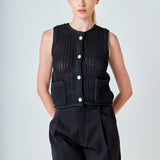 Sleeveless Knit Top