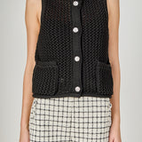 Sleeveless Knit Top