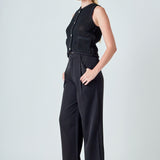 Sleeveless Knit Top