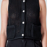 Sleeveless Knit Top