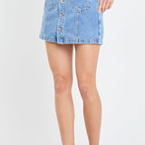 Denim Skort