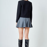 Velvet Contrast Jacket