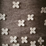 Flower Detail Knit Skirt