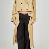 High Low Trench Coat