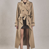 High Low Trench Coat
