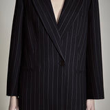 Oversized Pinstripe Blazer