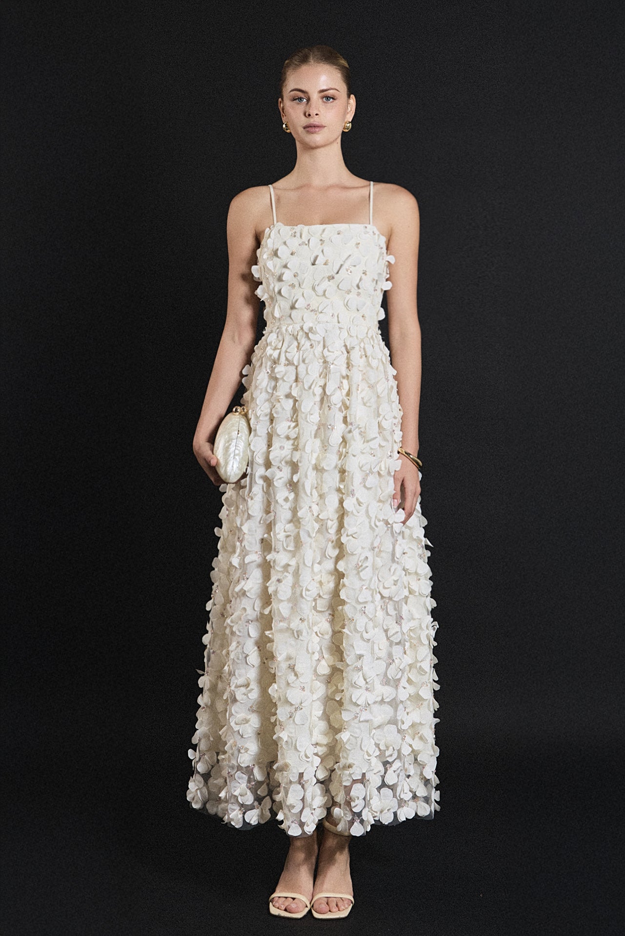Denali Floral Embroidered Sleeveless Midi Dress Endless Rose Denali Floral Embroidered Sleeveless Midi Dress Endless Rose