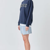 Sequin Letter Sweatshirt