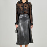 Floral Detail Shirt Blouse