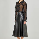 Floral Detail Shirt Blouse