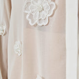 Floral Detail Shirt Blouse