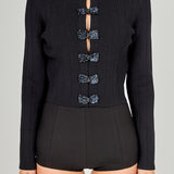 Bow Detail Cropped Top