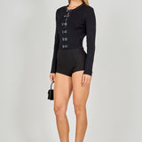 Bow Detail Cropped Top