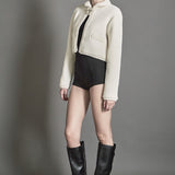 Cardigan Featuring Braided Trim and Bow Accents