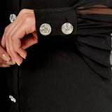 Volume Sleeve Shirt Blouse