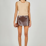 Floral Button Knit Vest