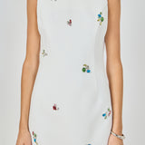 Rhinestone Detailed Mini Dress