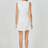 Rhinestone Detailed Mini Dress
