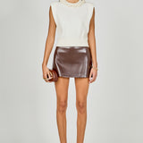 Gia Knitted Chain Detail Sleeveless Top