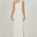 Flower Detail One Shoulder Knit Maxi Dress Endless Rose Flower Detail One Shoulder Knit Maxi Dress Endless Rose