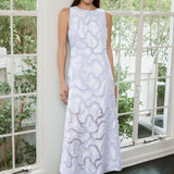 Beaded Embellishment Midi Dress