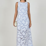 Beaded Embellishment Midi Dress