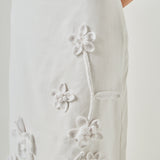 Crochet Flower Maxi Skirt