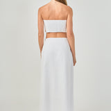 Crochet Flower Maxi Skirt