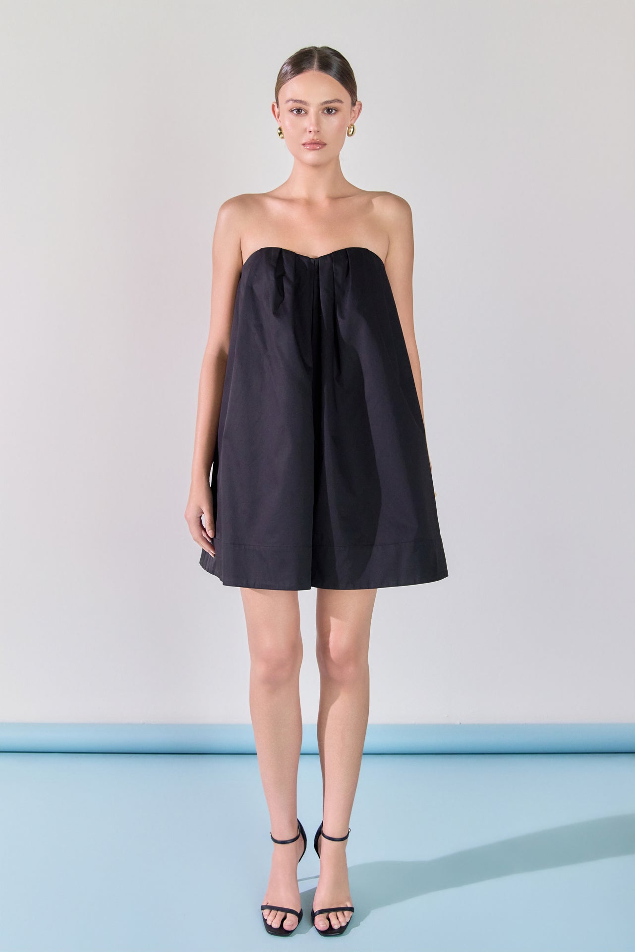 little black dresses for sale Lovella Mini Dress in , Bodycon , Crew Neck In a black lycra fabric FANCYINN Women's Black Short Dress