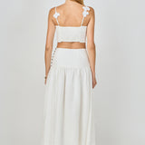 3D Floral Detail Sleeveless Top