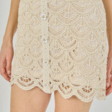 Crochet Mini Skirt
