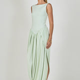 Sleeveless Cutout Maxi Dress