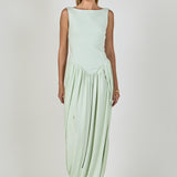 Sleeveless Cutout Maxi Dress