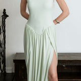 Sleeveless Cutout Maxi Dress