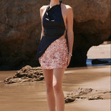 Sequined Mini Skirt