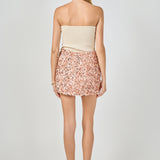 Sequined Mini Skirt