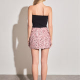 Sequined A-Line Mini Skirt