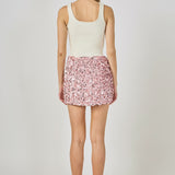 Sequined A-Line Mini Skirt