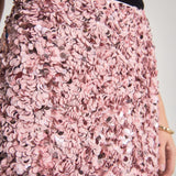 Sequined A-Line Mini Skirt