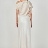 Draped Off-Shoulder Top