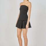 Folded Strapless Top