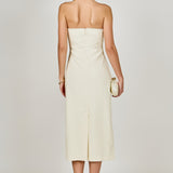 Mina Strapless Midi Dress