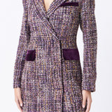 Tweed Blazer Dress