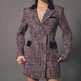 Tweed Blazer Dress