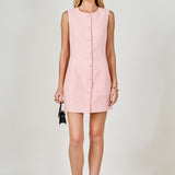 Sequined Novelty Sleeveless Mini Dress